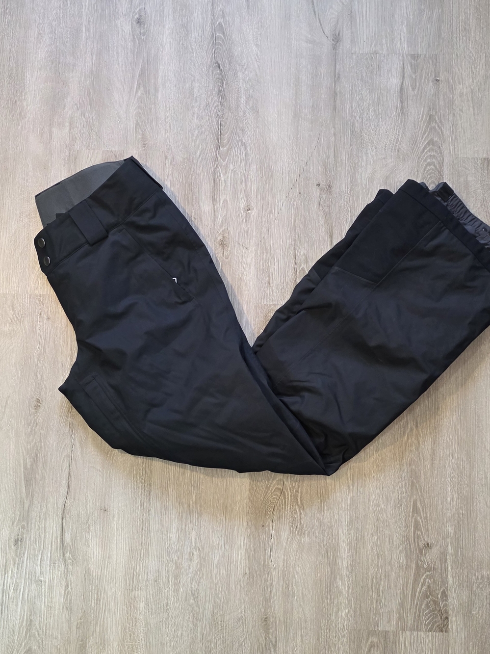 Mens PATAGONIA SKI H2NO BLACK INSULATED SNOW PANTS SNOWBELLE RECCO SIZE Small